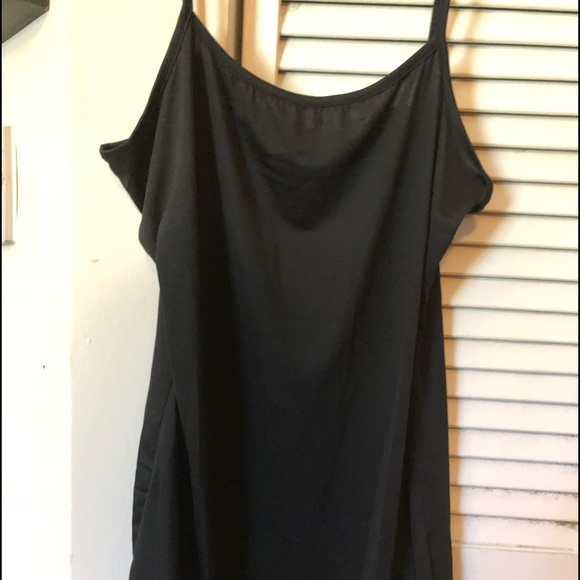 Black Polyester Silky Sexy Nighty- sooo soft! - Picture 6 of 7